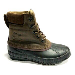 Sorel Men's Cheyanne II, Waterproof Winter Brown Boots, Size 8M.